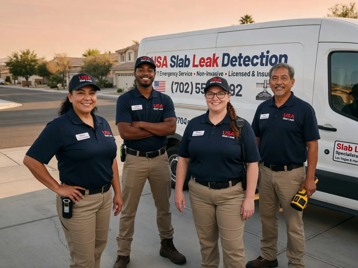 Slab Leak Repair company in Clune, PA